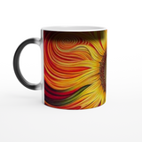 Magic 11oz Sunburst Sunflower Ceramic Mug